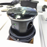 Prise de comptoir électrique française WiFi Pop Cuisine Prise Pop rétractable motorisée IP65 Prises sans fil étanches Prises