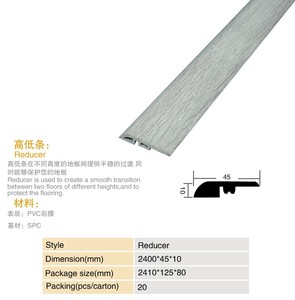<span class=keywords><strong>Suelo</strong></span> de vinilo de 4,0mm con diseño gris, <span class=keywords><strong>antideslizante</strong></span>, impermeable, respetuoso con el medio ambiente, aspecto de madera, PVC, clic ecológico - Product Image 3