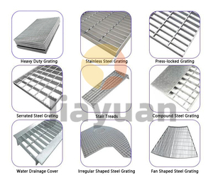 Tùy chỉnh kim loại thép mạ kẽm Grating cho mương bão cống thép <span class=keywords><strong>Grate</strong></span> - Product Image 5