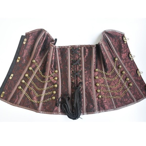 Corpetto Steampunk Corsetto Sexy Corsetti e Bustini Slim Gothic Delle Donne di Corsetto Corsetto D'acciaio Dell'osso Plus Size Bustini S-6XL - Product Image 5
