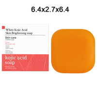 Jabón Facial y Corporal Aclarante Natural con Ácido Kójico, Vitamina C y Cúrcuma, Unifica el Tono de Piel, Hidrata, para Todo Tipo de Piel, Etiqueta OEM