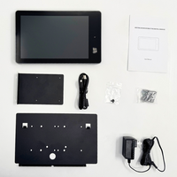 Lector de Tarjetas NFC Sin Contacto, Tableta Android de 10.1 Pulgadas con PoE y Barra LED RGB para Control de Asistencia, Compatible con SDK para Personalización de Marca