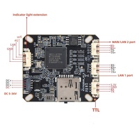 Modem WiFi industriel HAO-LINK 3G 4G SIM 2.4G 300Mbps OpenWRT MTK7628 double sortie LAN compatible IoT