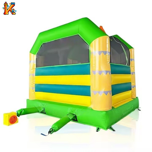 Tùy chỉnh thực hiện <span class=keywords><strong>Inflatable</strong></span> rừng nhà bị trả lại PVC Trampoline công viên lâu đài bouncy với <span class=keywords><strong>Slide</strong></span> cho trẻ em - Product Image 3