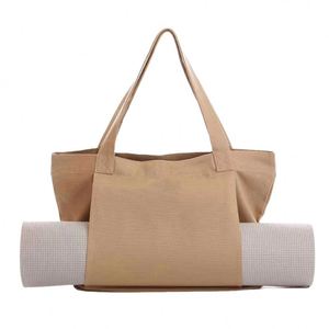 Sac de Rangement et de Transport en Toile pour Tapis de Yoga et Articles de Sport, à Bandoulière Unique, Personnalisable, Vente Chaude Usine BSCI - Product Image 1