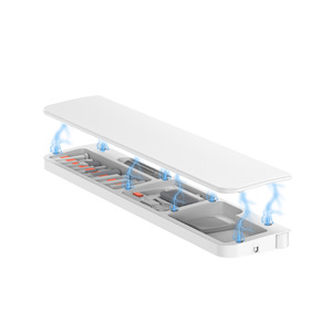 Kit de nettoyage de bureau multifonctionnel 22-en-1 populaire avec repose-poignet pour clavier en cuir et éponge, et ensemble d'outils en plastique durable - Product Image 1