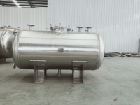 Réservoir de stockage vertical en acier inoxydable pour huile d'olive et huile de palme
