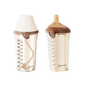 Biberones Para Bebes 240Ml bouteille de lait <span class=keywords><strong>Anti</strong></span>-coliques sans Bpa <span class=keywords><strong>biberon</strong></span> d'alimentation pour bébé avec mamelon en Silicone - Product Image 3