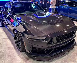 Nouvelle lèvre de pare-chocs avant en fibre de carbone pour <span class=keywords><strong>Mustang</strong></span> GT 2015-2022, pièce de rechange par NeoAuto <span class=keywords><strong>Tech</strong></span> - Product Image 2