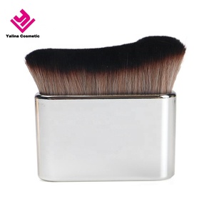 Venta al por mayor logotipo personalizado base licuadora brocha de maquillaje mezcla base líquida autobronceado Kabuki cepillo para el cuerpo - Product Image 6