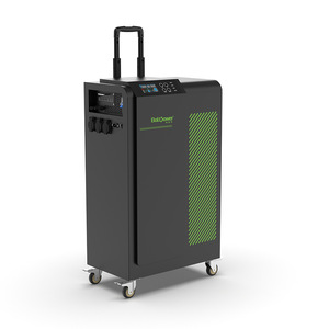 Générateur solaire de type rack avec batterie LiFePO4 intégrée, stockage d'énergie 1-10 <span class=keywords><strong>kWh</strong></span>, charge rapide, alimentation extérieure, écran LED - Product Image 1
