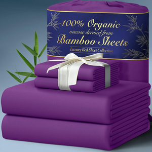 100% hojas de bambú orgánico hoja de bambú es súper suave y transpirable - Product Image 6