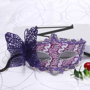 Masque de mascarade pour femme, masque de bal semi-rétro, utilisé comme accessoire de maquillage pour le bal de <span class=keywords><strong>Venise</strong></span>, le <span class=keywords><strong>carnaval</strong></span> - Product Image 6