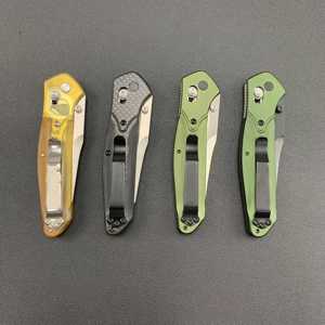 Couteau pliant de chasse BM 940 Osborne, acier 8cr18Mov, manche en fibre de carbone, qualité industrielle, lame à pointe tombante non interchangeable, Guangdong - Product Image 6