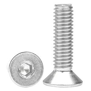 M2 M2.5 M3 M4 M5 Din7991 Metric Thép Không Gỉ A2-70 <span class=keywords><strong>Allen</strong></span> Hex Đầu Phẳng Bu Lông Ổ Cắm Vít - Product Image 5