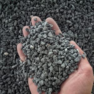 Galets décoratifs en pierre, couleur noire, naturelle, 10 pièces - Product Image 2