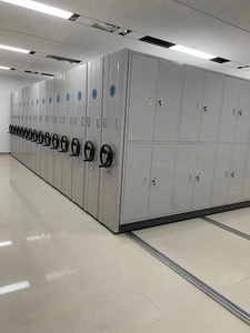 Bán hot chất lượng cao khối lượng lưu trữ tập tin di động máy nén Kệ hệ thống thư viện lưu trữ trường thép di chuyển kệ sách kệ - Product Image 4