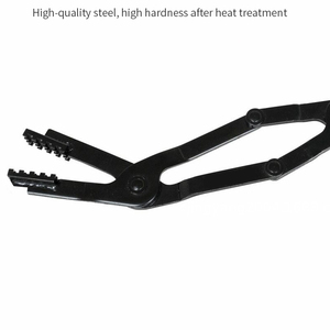 Alicates de doble articulación angulados de 17 pulgadas extra largos con punta de corte transversal para mantenimiento automotriz y herramienta de reparación de automóviles - Product Image 4