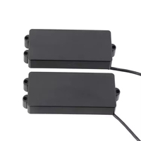 Pickup Bass gitar elektrik, tanpa suara aktif 4 String keramik gaya Musicman listrik