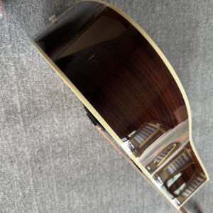 Guitare acoustique ALL SOLID D28 modèle 41 pouces, incrustations d'ormeau, frettes décorées, 20 frettes, sans égaliseur, livraison rapide - Product Image 4