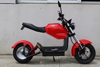 Moto électrique Citycoco avec moteur 3000W, batterie au lithium, pneus larges, châssis en alliage d'aluminium, vitesse 25 km/h et haut-parleur Bluetooth