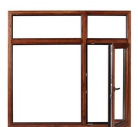 Fenêtre de boîtier en aluminium étanche, 1 pièce, nouveau design avec perche manuel ajustable