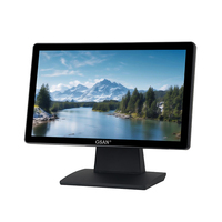 Écran LED 18.5 pouces en gros avec panneau de moniteur à écran tactile capacitif à dix points pour la vente au détail/bureau/supermarché