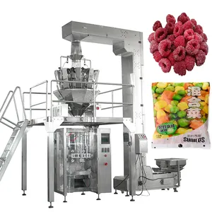 Automatic frozen fruit and vegetable packing machine