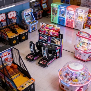 Video Driving Arcade Manufacture Supply Children Adults Coin Operated Racing Car Game <b>Machine</b> - Product Image 6