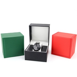 Boîte d'emballage personnalisée en velours pour montres, nouveau design avec boîte élégante pour bijoux et accessoires de montre - Product Image 6