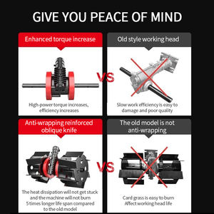 Zaino piccolo tosaerba elettrico a quattro tempi per uso domestico tosaerba multifunzionale - Product Image 4