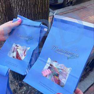 Sacchetti Personalizzati per Pasticceria con Finestra e Chiusura a Linguetta, Buste per Caramelle, Confezioni per Cioccolato, Sacchetti Regalo, Buste per Biscotti, <span class=keywords><strong>Dolci</strong></span> e Dessert - Product Image 6