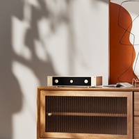 Châssis d'amplificateur BRZHIFI FM300A, châssis en tôle personnalisé, formage de tôle, châssis composite fer-aluminium, châssis d'amplificateur Hi-Fi