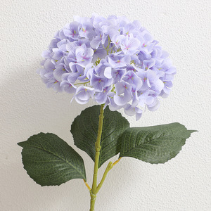 Fleur artificielle Hortensia à tige unique, vente en gros, haute qualité, toucher réel, PE souple, aspect naturel, faible MOQ - Product Image 2