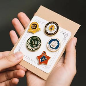 Pins de Metal Esmaltados Personalizados, Insignias con Logotipo, Lote de Aleación de Zinc, Esmalte Blando y Duro, Plateado y Dorado, Recuerdos - Product Image 1