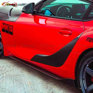 Moldura Lateral de Puerta de Fibra de Carbono Seca para <span class=keywords><strong>Toyota</strong></span> GR <span class=keywords><strong>Supra</strong></span> A90 A91 MK5 MKV 2020+ - Product Image 4