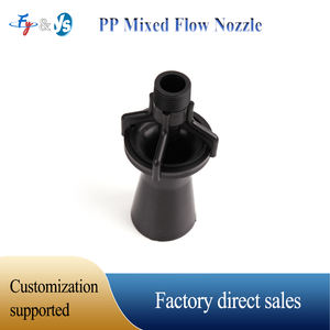 YS Qualidade Plástico PP 1 ''Venturi <span class=keywords><strong>Air</strong></span> Injector Aerador Purificadores Bico para Fluido Industrial Mistura De Plástico Líquido Líquido Fluxo De Mistura - Product Image 5