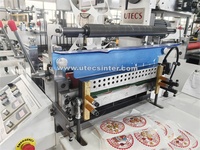 Machine de découpe automatique à plat UTM320Z pour autocollants en mousse en rouleau, découpeuse de tickets et d'étiquettes à plat avec perforatrice