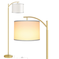 Lampadaire LED Moderne Chic E27 Base Design Vertical Minimaliste pour Salon Moderne Élégant Bureaux Appartements Chic Télécommande