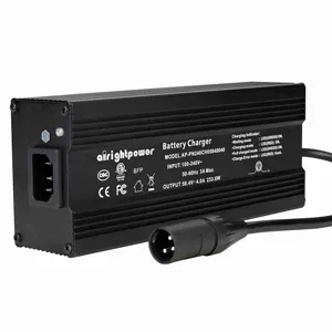 12V 24V 36V 48V 54.6V 60V 72V 15A 10A 5A caricabatteria per carrello elevatore elettrico per bici da Golf