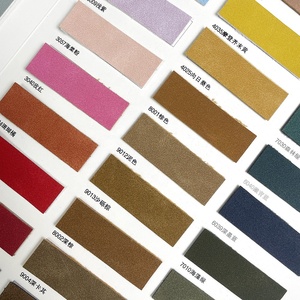 1.05mm cổ điển Matte yangbuck <span class=keywords><strong>Nubuck</strong></span> hạt kết cấu PU da lộn tổng hợp da cuộn cho túi xách bọc & Hàng thủ công - Product Image 4