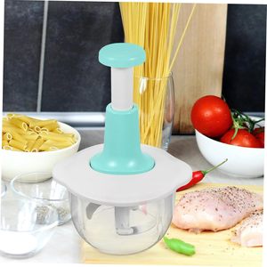 Manual Vegetable Mincers Press Type Household Garlic <b>Meat</b> Cutter <b>Grinders</b> Whisk Stirre Kitchen Food Chopper Mini Food Processor - Product Image 2
