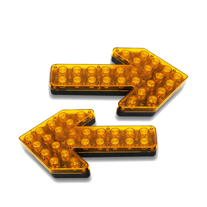 Feu de signalisation directionnel à LED en PC/ABS, protection IP65, portable, rechargeable, magnétique, clignotant, pour situations d'urgence - Product Image 2