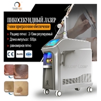 Machine de suppression de tatouages au laser Nd:YAG Q-Switched portable Inkie, double longueur d'onde (1064 nm/532 nm), technologie Picopulse pour usage commercial