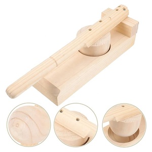 Vaisselle de cuisine chinoise gâteau de riz et boulette fabricant de peau Sushi et Tofu fabricant en bois kaki plaque de pressage fournitures d'outils rotatifs - Product Image 6