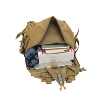 Sac à dos tactique de camouflage de haute qualité Jungle Storm 35L pour activités de plein air, grande capacité, fermeture éclair imperméable