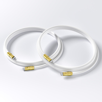 Câble de charge super rapide 120W en alliage de zinc Silicone liquide Type-C à Type-C Câble de charge rapide pour téléphone Apple macbook Android