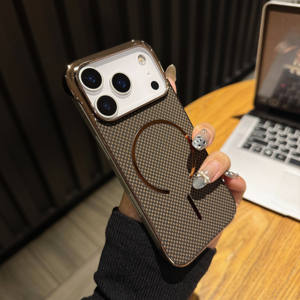 Funda de teléfono magnética sin marco de lujo para iPhone 17 Pro Max PC dura ultrafina adecuada para Huawei Meta60 <span class=keywords><strong>Xiaomi</strong></span> 15 funda de teléfono - Product Image 2