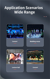 Светодиодный экран для аренды на свадьбы и мероприятия, высокая яркость 1000 кд, точность 0,2 мм, многоразовая конструкция, простое обслуживание - Product Image 2