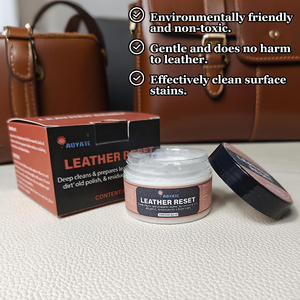 【人気商品】50ml プロ仕様 レザー クリーナー コンディショナー クリーム | 靴・バッグ・家具のディープクレンジングと保護 | 無毒性フォーミュラ - Product Image 6